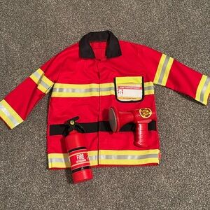 Melissa and Doug firefighter outfit.